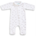 Grey Mouse Magnetic Footed Onesie